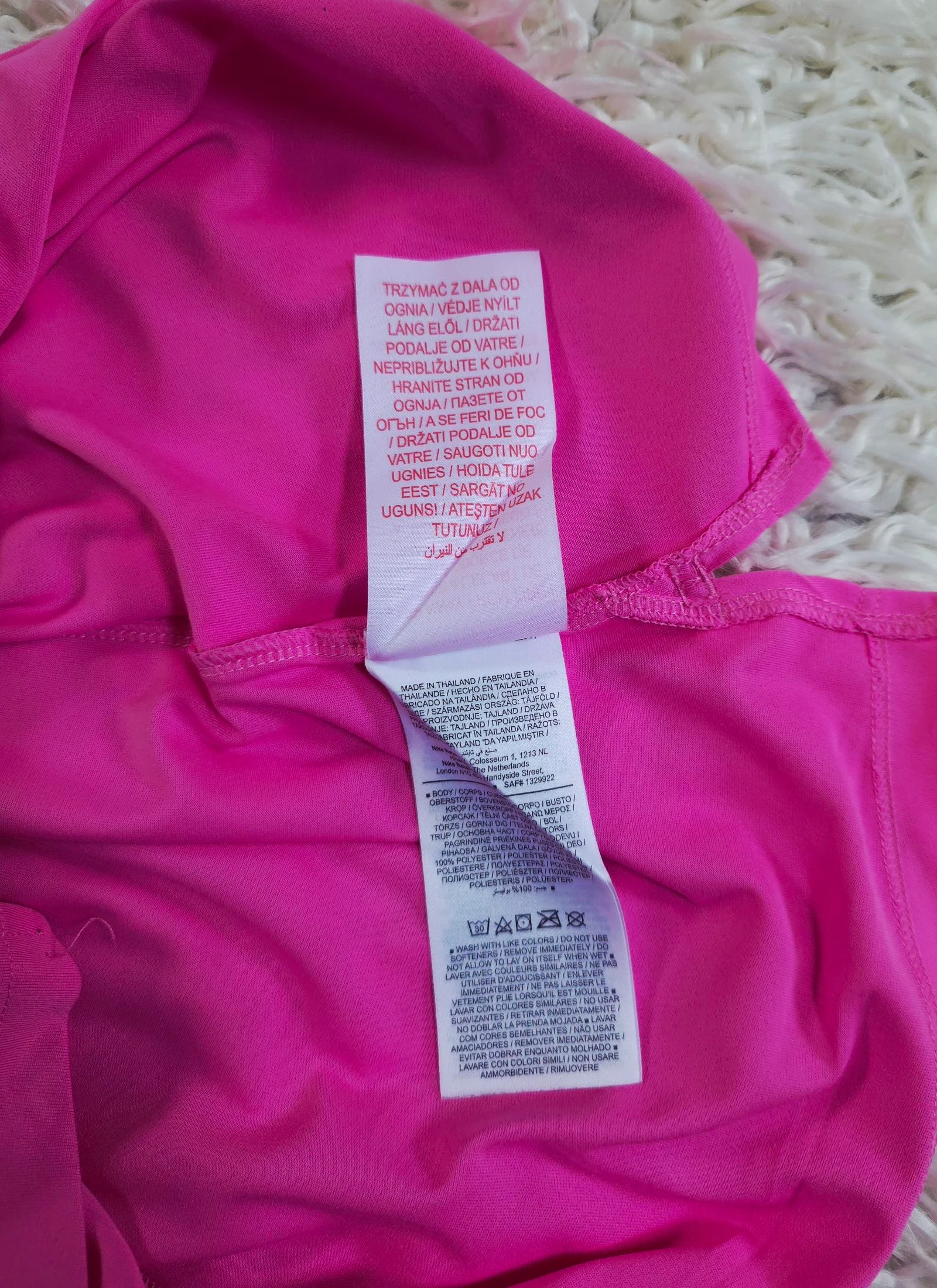 T-shirt Nike Dri-FIT rosa fúcsia tamanho M 12 anos 👒 – photo 8